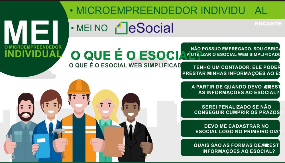 O microempreendedor individual - MEI no ESocial